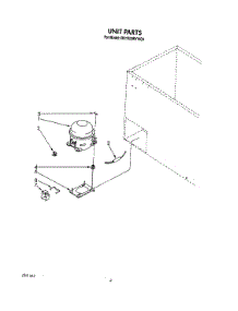 03 - Section parts for Roper Freezer RH1000RYW00 from AppliancePartsPros.com