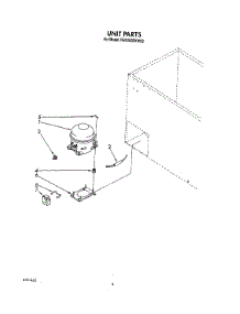 03 - Section parts for Roper Freezer RH1200RXW00 from AppliancePartsPros.com