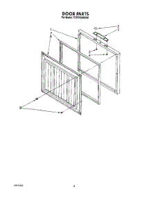 02 - Section parts for Whirlpool Freezer TCF0700AW00 from AppliancePartsPros.com