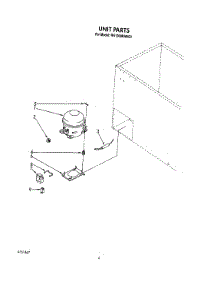 03 - Section parts for Roper Freezer RH1000RAW00 from AppliancePartsPros.com