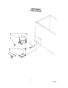 03 - Section parts for Roper Freezer RH1500RXW00 from AppliancePartsPros.com