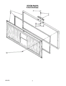 02 - Section parts for Whirlpool Freezer EH150FXAN00 from AppliancePartsPros.com