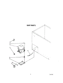 02 - Section parts for Whirlpool Freezer TCF1510AW00 from AppliancePartsPros.com