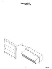 03 - Optional Wall Cap Accessories parts for Whirlpool Cooktop RC8900XAQ1 from AppliancePartsPros.com