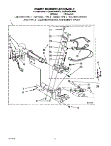 03 - Section parts for Whirlpool Dryer LGR4434AN0 from AppliancePartsPros.com