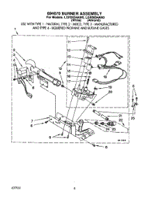 04 - Section parts for Whirlpool Dryer LGR5634AW0 from AppliancePartsPros.com