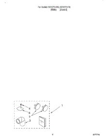 02 - Optional parts for Whirlpool Dryer CSP2771AW2 from AppliancePartsPros.com