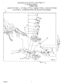 04 - 3402844 Burner Assembly parts for Whirlpool Dryer LGN1000HQ0 from AppliancePartsPros.com