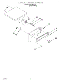 03 - Section parts for Whirlpool Dryer LDR3822HQ0 from AppliancePartsPros.com