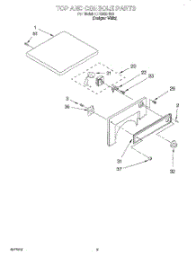 03 - Section parts for Whirlpool Dryer LER3622HQ0 from AppliancePartsPros.com