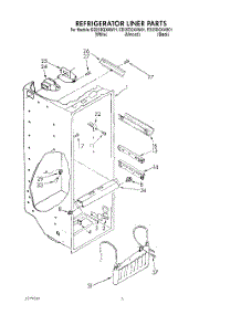 02 - Refrigerator Liner parts for Whirlpool Refrigerator ED25DQXAB01 from AppliancePartsPros.com