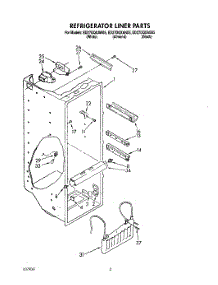 02 - Refrigerator Liner parts for Whirlpool Refrigerator ED27DQXAB05 from AppliancePartsPros.com