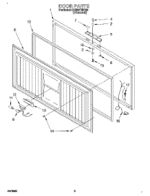 02 - Section parts for Whirlpool Freezer EH220FXDN00 from AppliancePartsPros.com