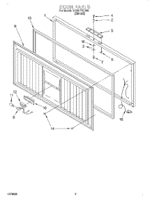 02 - Section parts for Whirlpool Freezer EH150FXDN00 from AppliancePartsPros.com