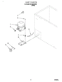 03 - Section parts for Roper Freezer RH0799RBW00 from AppliancePartsPros.com