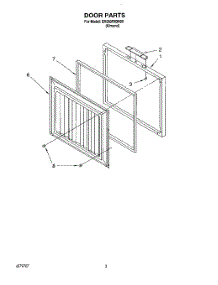02 - Section parts for Whirlpool Freezer EH050FXDN00 from AppliancePartsPros.com