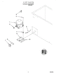 03 - Section parts for Whirlpool Freezer EH050FXEN00 from AppliancePartsPros.com