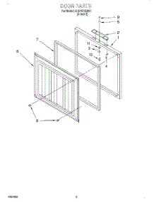 02 - Section parts for Whirlpool Freezer EH070FXEN01 from AppliancePartsPros.com