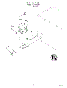 03 - Section parts for Whirlpool Freezer EH070FXEN01 from AppliancePartsPros.com