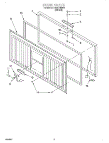 02 - Section parts for Whirlpool Freezer EH150FXEN00 from AppliancePartsPros.com