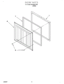 02 - Section parts for Roper Freezer RH0599REW01 from AppliancePartsPros.com