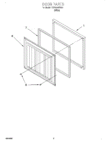 02 - Section parts for Whirlpool Freezer TCF0510EW01 from AppliancePartsPros.com