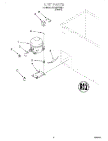 03 - Section parts for Whirlpool Freezer EH220FXEN01 from AppliancePartsPros.com