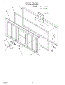 02 - Section parts for Whirlpool Freezer EH150FXEN01 from AppliancePartsPros.com