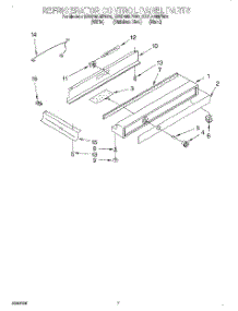 05 - Refrigerator Control parts for Kitchenaid Refrigerator KSSP48MFS05 from AppliancePartsPros.com