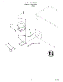 03 - Section parts for Whirlpool Freezer EH070FXGW06 from AppliancePartsPros.com