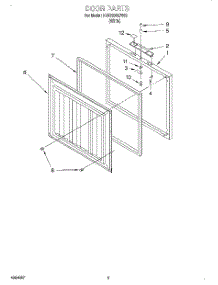 02 - Section parts for Roper Freezer RH0799REW06 from AppliancePartsPros.com