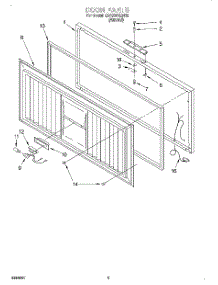 02 - Section parts for Whirlpool Freezer EH150FXEN06 from AppliancePartsPros.com