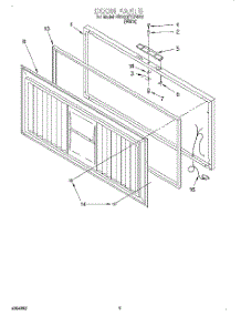 02 - Section parts for Whirlpool Freezer EH150FXGW00 from AppliancePartsPros.com