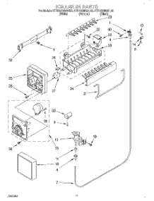 06 - Ice Maker parts for Kitchenaid Refrigerator KTRS22MGBL00 from AppliancePartsPros.com
