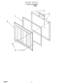 02 - Section parts for Whirlpool Freezer TCF0710GW00 from AppliancePartsPros.com