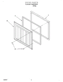 02 - Section parts for Roper Freezer RH0588REW02 from AppliancePartsPros.com