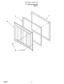 02 - Section parts for Roper Freezer RH0599REW02 from AppliancePartsPros.com