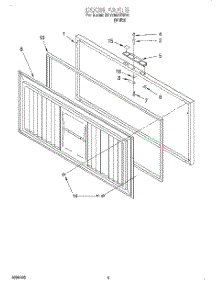02 - Section parts for Roper Freezer RH1500REW02 from AppliancePartsPros.com
