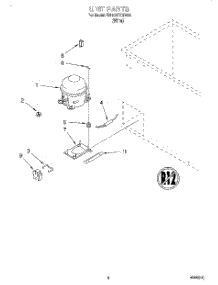 03 - Section parts for Whirlpool Freezer EH150FXGW05 from AppliancePartsPros.com