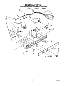 11 - Control parts for Whirlpool Refrigerator GD25DFXFB01 from AppliancePartsPros.com