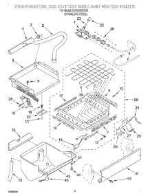02 - Evaporator, Ice Cutter Grid And Water parts for Kitchenaid Ice Machine KUIS185GSS0 from AppliancePartsPros.com