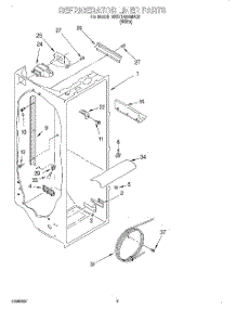 02 - Refrigerator Liner parts for Whirlpool Refrigerator BRS71ABANA02 from AppliancePartsPros.com