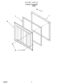 02 - Section parts for Roper Freezer RH1000REW01 from AppliancePartsPros.com