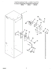 04 - Refrigerator Liner parts for Kitchenaid Refrigerator KSSS36QHW00 from AppliancePartsPros.com
