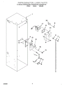 04 - Refrigerator Liner parts for Kitchenaid Refrigerator KSSS42QHT00 from AppliancePartsPros.com
