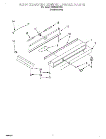 05 - Refrigerator Control Panel parts for Kitchenaid Refrigerator KSSS48MHX00 from AppliancePartsPros.com