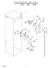 04 - Refrigerator Liner parts for Kitchenaid Refrigerator KSSS42MHT00 from AppliancePartsPros.com