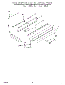 05 - Refrigerator Control Panel parts for Kitchenaid Refrigerator KSSP48QHB00 from AppliancePartsPros.com