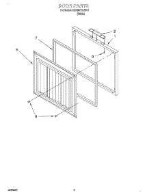 02 - Section parts for Whirlpool Freezer EH050FXJW01 from AppliancePartsPros.com