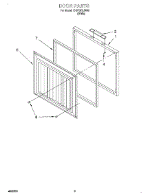 02 - Section parts for Whirlpool Freezer EH070FXJW00 from AppliancePartsPros.com